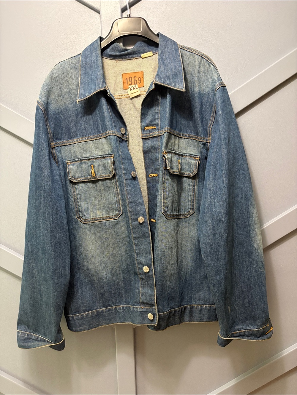 1969 Denim Jacket - Classic Blue Men's Jean Jacket